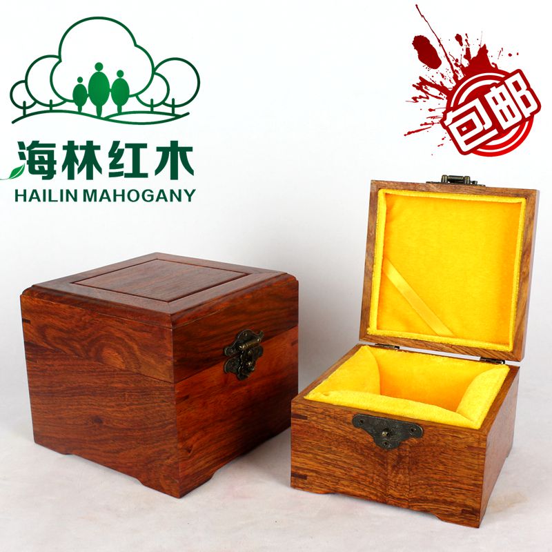 木雕古董紅木玻璃罩佛像工藝品擺件實木底座展示盒防塵罩崖柏定制