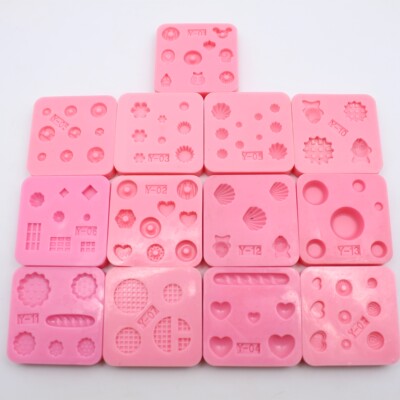 taobao agent Ultra light ceramics, small fondant, food play, dessert silicone mold, ultra light clay