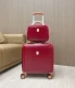vali du lịch cute Hộp đựng máy tính 18 inch phong cách retro siêu dễ thương, vali cưới màu đỏ, hộp của hồi môn, hộp đựng xe đẩy có bánh xe im lặng bán vali du lịch gia vali keo xach tay