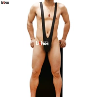 Nhật Bản biến thái mặt nạ cám dỗ nam V-quai gợi cảm một mảnh phù hợp với thongs rắc rối phòng giải trí đạo cụ noi y cao cap