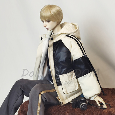 taobao agent Dingling baby clothes BJD baby clothing BJD colored down jacket 75 uncle 72 uncle 68 uncle 4 points jumpsuit