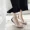 2018 mới trong suốt sandal miệng cá nữ mùa hè khóa từ gợi cảm với dày với giày cao gót đơn giản pha lê châu Âu và Mỹ giày sandal nữ Vento