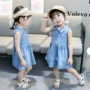 Váy bé gái mùa hè 2019 mới siêu công chúa váy trẻ em Hàn Quốc phiên bản váy bé gái thủy triều - Váy váy đầm thu đông bé gái
