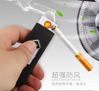 Sạc nhẹ quà tặng sáng tạo nam USB chống gió tự làm thuốc lá điện tử nhẹ hơn để mang cá tính gửi chồng bạn trai quẹt dupont