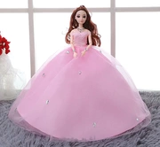 Baby World Head Car Sticker Doll Toy Girl Barbie Hoàn thành Mô phỏng latex Casual Real Single - Búp bê / Phụ kiện