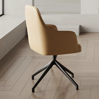 Итальянский легкий роскошный минималистский настольный стулья современный минималистский домашнее исследование вращение