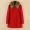2018 thu đông 2018 cổ áo lông bọ cạp mới của phụ nữ Slim phiên bản Hàn Quốc của chiếc áo khoác len dài năm 1968 - Áo Hàn Quốc áo dạ dài nữ đẹp 2020