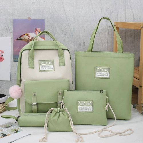 Комплект, рюкзак, сумка через плечо, вместительный и большой ранец, 2020, в корейском стиле, популярно в интернете