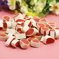 Hamsk Куриная треска Sushi Roll Gold Silk Bear Food Love Snack Hamster продукты 60 грамм