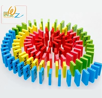 Bằng gỗ Mầm Non Toán Học Domino Blocks 110 Câu Đố của Trẻ Em Hoạt Động Domino Đồ Chơi Học Tập Sớm đồ chơi gỗ