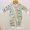 Baby dây kéo jumpsuit cotton mùa hè mỏng phần sơ sinh quần áo bé sơ sinh dài tay đồ ngủ nam và nữ romper bé - Áo liền quần body dài tay cho bé gái