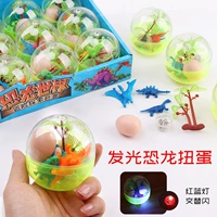 Зеленый динозавр, капсульная игрушка, 12 шт