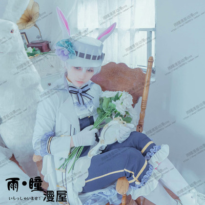 taobao agent [Rain Hitoma Man House] Moon Song (ツキウタ.) White Rabbit Kingdom Frost Moon COS COSPLAY
