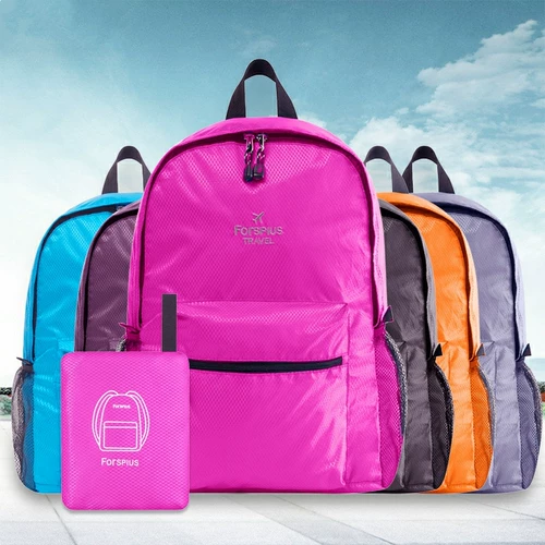 Сверхлегкий портативный складной рюкзак для путешествий, водонепроницаемая спортивная сумка через плечо
