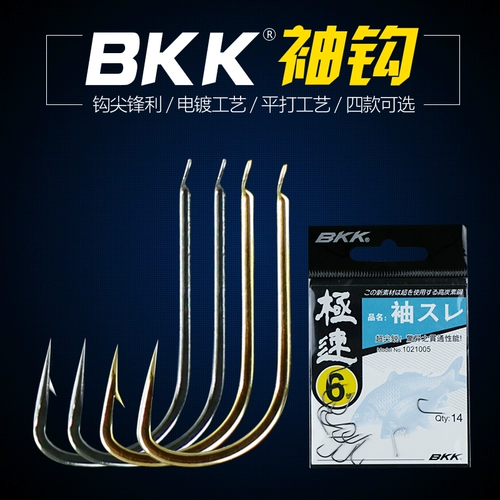 Подлинный BKK Black King Kong Fish Hook, есть ли крючок для колючей кошки, маленькая кошачья рыба золотая рукава рыбацкая крючка крючка для рыболовного снаряжения