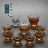 Глянцевый чайный сервиз, японский комплект, современная чашка, чай, заварочный чайник, простой и элегантный дизайн