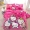 Hello Kitty nhung phim hoạt hình san hô quilt mảnh duy nhất của ấm luật mùa đông flannel dày Levin nhung supersoft chăn KT mèo - Quilt Covers chăn cotton