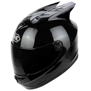 Mũ bảo hiểm giả đầy đủ tai khác góc xe khác trang trí mũ bảo hiểm xe máy cung cấp túi tai xe máy 96 màu đen - Các phụ tùng xe gắn máy khác