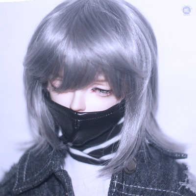 taobao agent Lazy baby BJD wig 346 points Uncle SD doll dragon soul men and women daily easy to repair face short hair high temperature silk fake hair