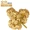 Mô phỏng Ginkgo biloba lá trang trí lá giả cành cây nhựa 绢 hoa lá cưới màu vàng trắng - Hoa nhân tạo / Cây / Trái cây hoa lan hồ điệp giả