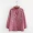 Thêm kích thước cho phụ nữ mùa thu mới áo khoác bình thường cộng với kích thước áo sơ mi thêu hoa thủy tiên bông tai gai dầu Hàn Quốc - Áo sơ mi
