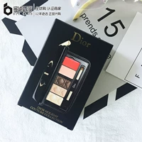 [Bao] DIOR2017 Giáng Sinh phiên bản giới hạn Dior trang điểm món ăn 3 màu trái đất bóng mắt 2 màu son môi son môi phấn mắt naked