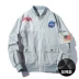 Áo khoác phi công NASA nam mùa xuân và mùa thu phong cách Mỹ dáng rộng cỡ lớn đồng phục bóng chày ngắn áo khoác dụng cụ nhiều túi Đồng phục bóng chày