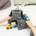 khối xây dựng cho trẻ em làm bằng gỗ đào tạo phụ kiện theo dõi đồ trang trí đường hầm mô phỏng mét hang động tương thích với đồ chơi đôi thỏ theo dõi Đồ chơi bằng gỗ
