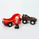 đồ chơi trẻ em nhỏ chất lượng đầu máy gỗ xe đẩy ca khúc xe tay ga từ khoang phía trước tương thích ca khúc gỗ