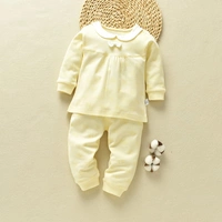 Đồ lót trẻ em cotton phù hợp với quần áo 1 tuổi nam và nữ đồ ngủ cho bé mùa xuân 3-6-9 tháng trẻ sơ sinh quần áo mùa thu - Quần áo lót áo cho bé gái