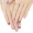 Người nổi tiếng trên mạng Xiaohongshu Douyin với miếng dán móng tay lười DashingDiva giống hệt miếng dán móng tay không làm tổn thương móng, không thấm nước và bền - Sơn móng tay / Móng tay và móng chân