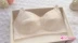 Mới chất liệu cotton mỏng màu mỏng nữ sinh viên áo ngực cỡ lớn không xốp không lót quần lót chất béo MM mùa hè 95 - Áo ngực thể thao Áo ngực thể thao