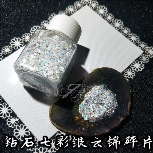 Учитель Z DIY потоковой коноплю из конопля капля клейкая пленка бриллиант цвет серебряный облако нарезанный ломтик тонкий нарез