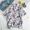 Người đàn ông Hàn Quốc và phụ nữ lá ngắn- tay áo lỏng Hawaii phong cách kỳ nghỉ phần mỏng hoa áo sơ mi giản dị vài chiếc áo sơ mi thủy triều