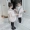 Áo khoác bé gái mùa thu đông 2018 phiên bản mới của Hàn Quốc thời trang áo len trẻ em lớn dành cho trẻ em dày len dài áo khoác Jean bé gái cá tính