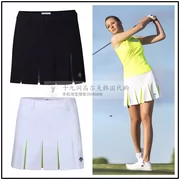 2019 đầu thu mới Hàn Quốc mua Descent * golf nữ xếp li váy ngắn thể thao golf váy - Trang phục thể thao