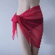 Красная короткая мини-юбка