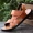 Giày sandal nam mùa hè Giày da nam đế xuồng 2018 phiên bản mới của Hàn Quốc dép quai hậu