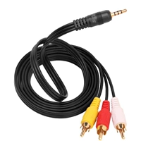 Бесплатная доставка подходит для телекоммуникационного, радио, телевизионного мобильного сетевого кабеля -Top Box, AV Line Old Television Rotary Sound Video Cable