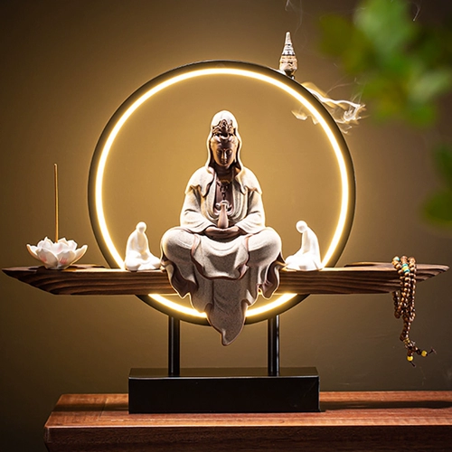 Новая китайская стиль zen guanyin bodhisattva ceramics