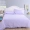 Bộ chăn ga gối đệm một mảnh màu đơn sắc Bộ ba tấm trải giường có thể giặt và chần bằng máy lạnh đôi mùa hè đã mát mẻ mùa hè - Trải giường