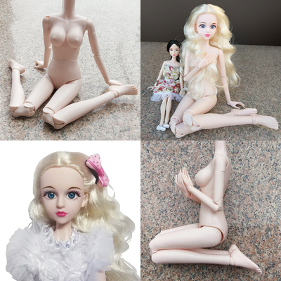 taobao agent Genuine 45cm Xinyi Xinyan Doll White Muscinchwarn Bird Sitting Bjds Hook Hair Belly Toys