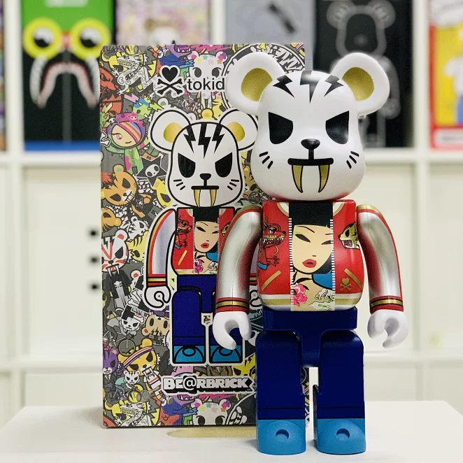 Bearbrick 400% TOKIDOKI ELECTRIC TIGER Electric Tiger in stock