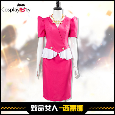 taobao agent Women's black uniform, cosplay