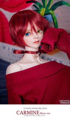 taobao agent [Pre -order free mail] LUTS -BJD 3 -point doll: Senior Delf Muse Carmine