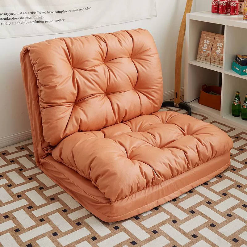 Ghế sofa lười có thể nằm và ngủ trên chiếu tatami ghế sofa nhỏ cửa sổ lồi có thể ngả ghế sofa gấp giường ban công đa năng giải trí 