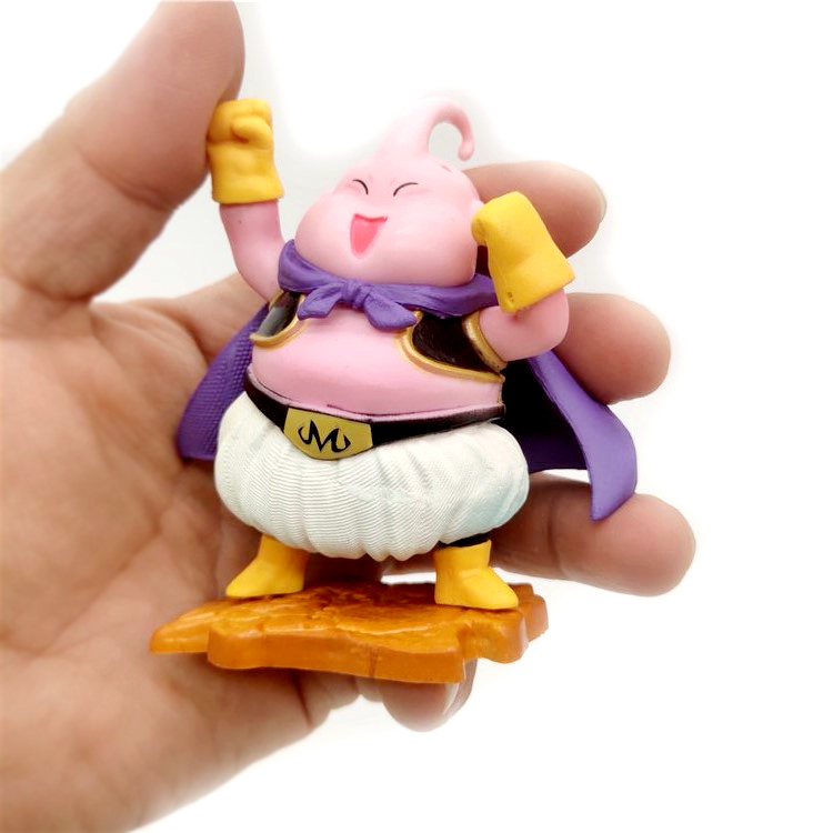 Pink GK Cute Boofree shipping Dragon Ball DRAGONBALL Super giant large pvc  Buu  vehicle Ornaments Cat paste Z The devil Toys gift