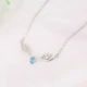 Голубой бриллиант, ожерелье, популярно в интернете