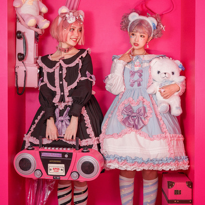 taobao agent Genuine set, autumn dress, Lolita style, Lolita Jsk, high waist