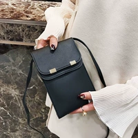 Túi đựng điện thoại di động nữ 2019 ví mới phiên bản Hàn Quốc của chiếc túi nhỏ đơn giản hoang dã mini vai Messenger túi xách thủy triều - Túi điện thoại túi đeo chéo nữ mini